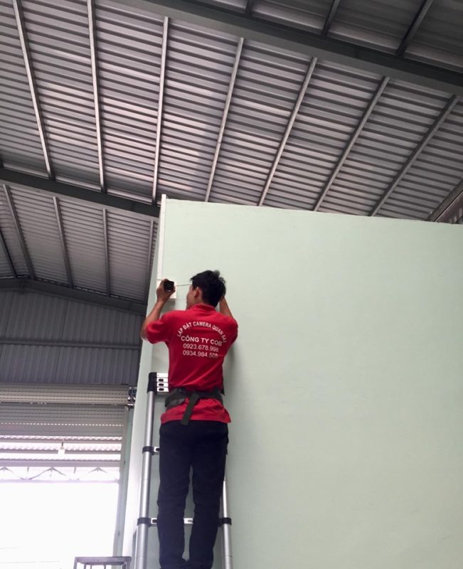 Lắp đặt camera đường Trần Văn Giàu