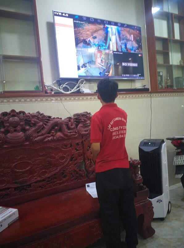Lắp đặt camera đường Kinh Dương Vương