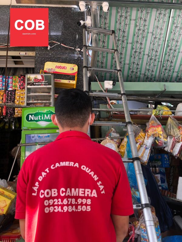Lắp đặt Camera Cửa hàng Tạp hóa Cẩm Vân Quận 6