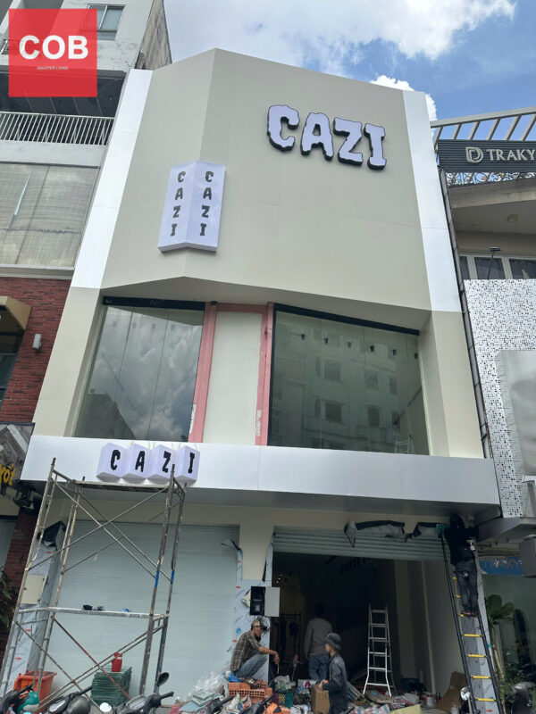 Lắp đặt camera quan sát công ty thời trang Cazi - Quận 10