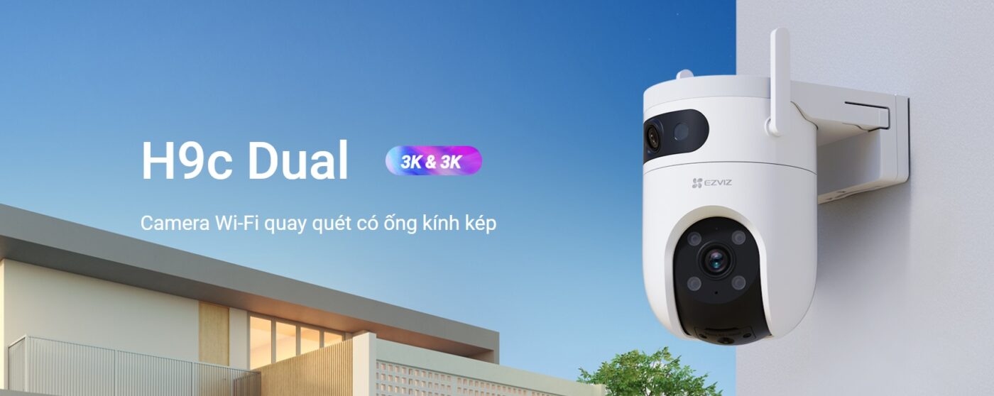 Camera Ezviz H9C 3K (5MP+5MP)