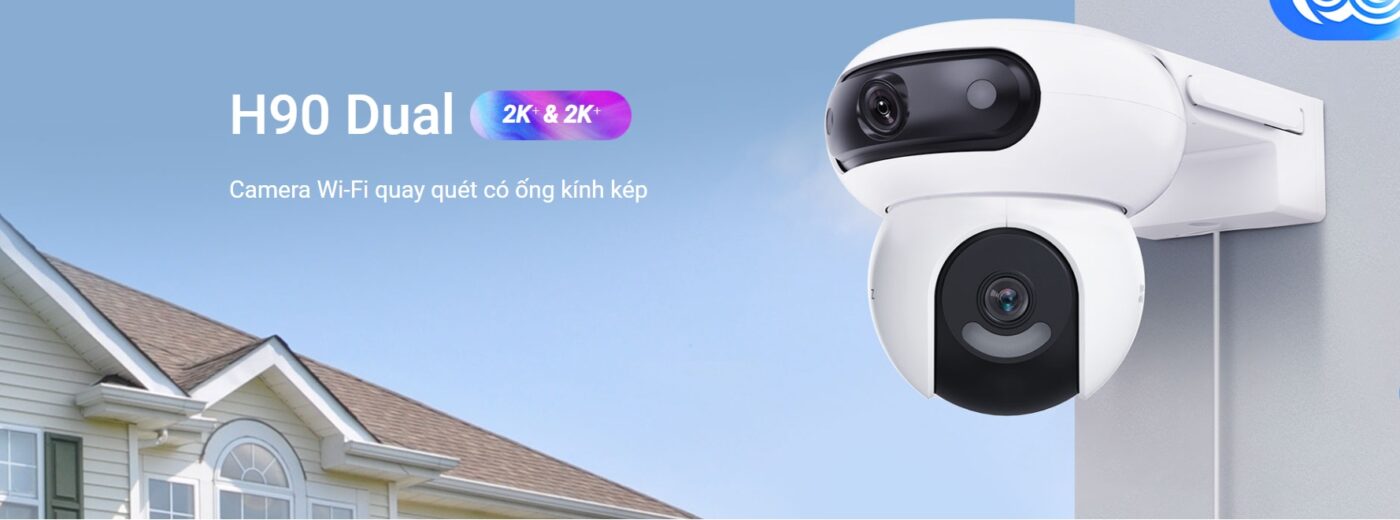 Camera Ezviz H90 DUAL (4MP+4MP)