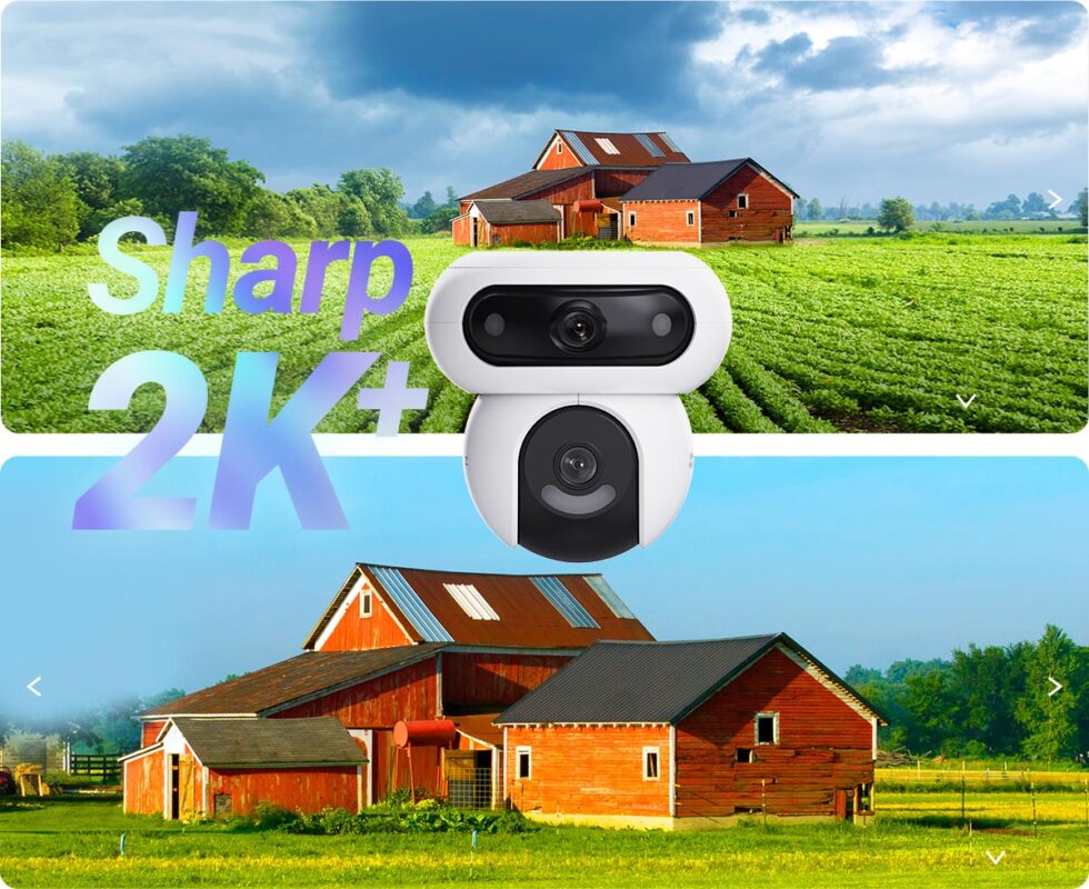 Camera Ezviz H90 DUAL 2K+ (4MP+4MP)